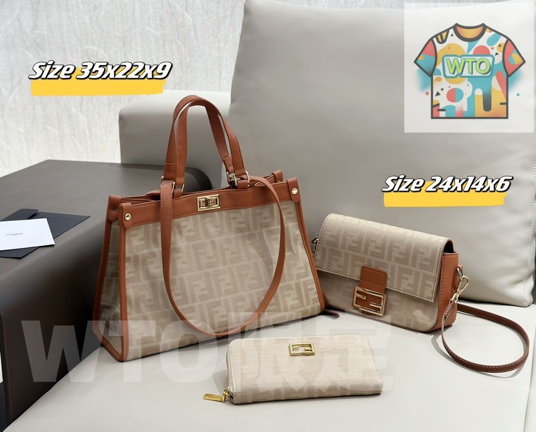 今日 Fendi フェンディ パック 三つの割引価格