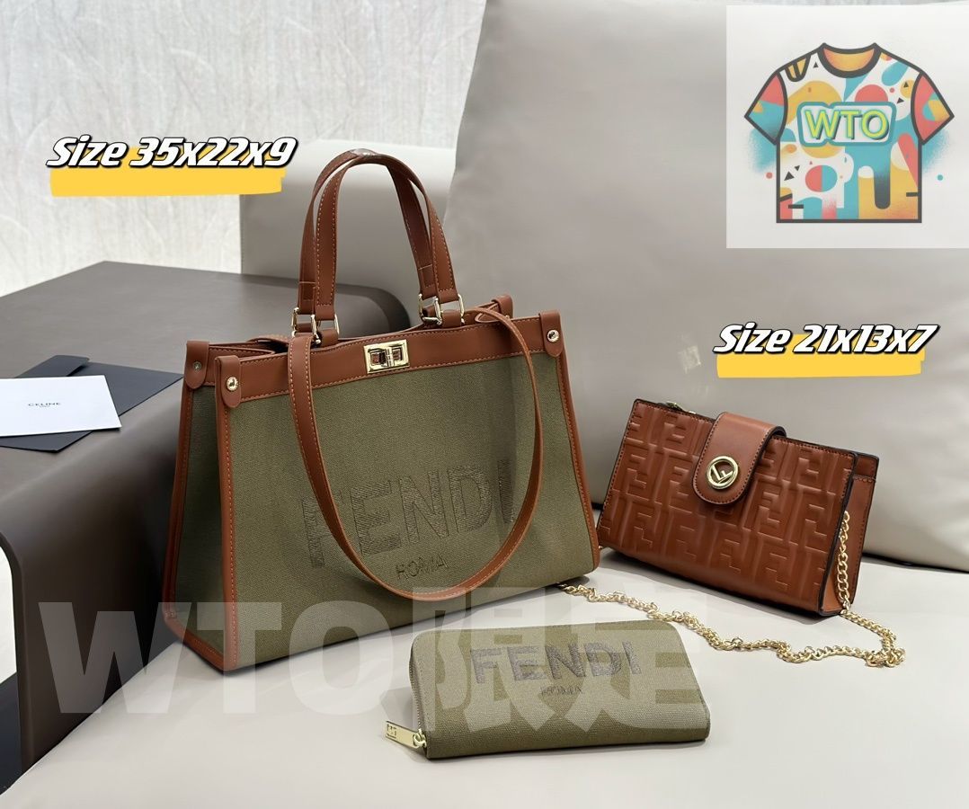 今日 Fendi フェンディ パック 三つの割引価格