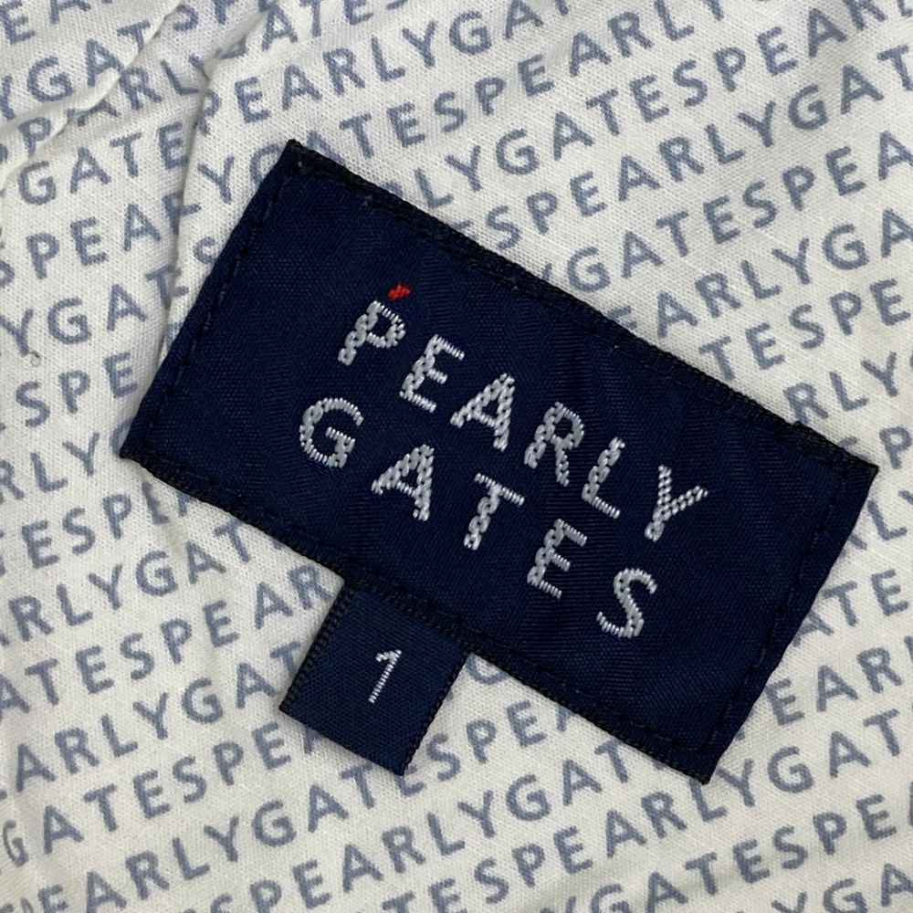 サイズ：1 PEARLY GATES パーリーゲイツ ; プリーツ切替スカート ロゴ