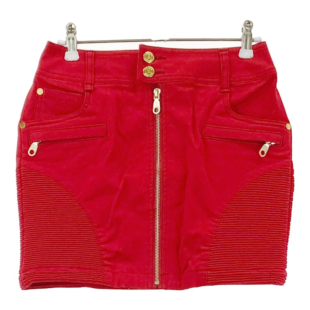 サイズ S MARK-LONA マークアンドロナ ストレッチスカート レッド系 240101555133 ゴルフウェア レディース ストスト