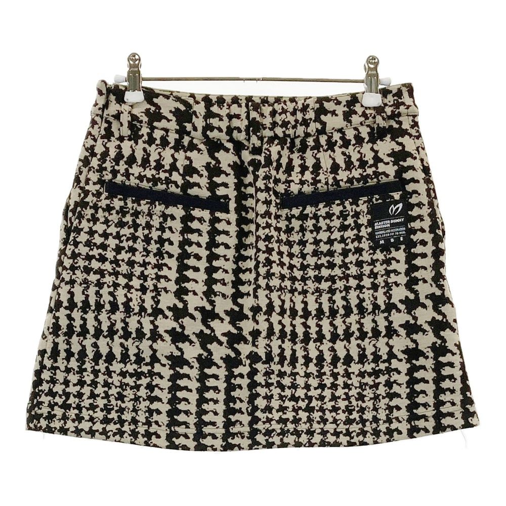 サイズ 0 MASTER BUNNY EDITION マスターバニーエディション スカート 総柄 ベージュ系 ゴルフウェア レディース ストスト