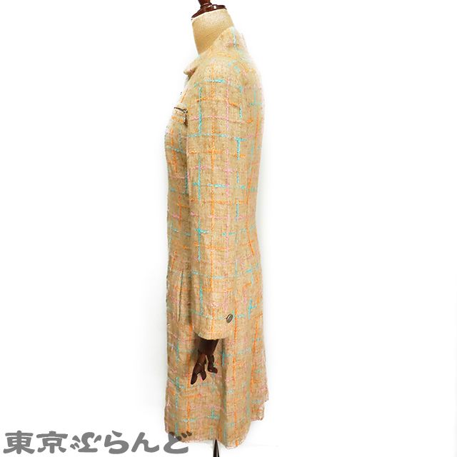 101787110 シャネル CHANEL ツイード ヴィンテージ コート