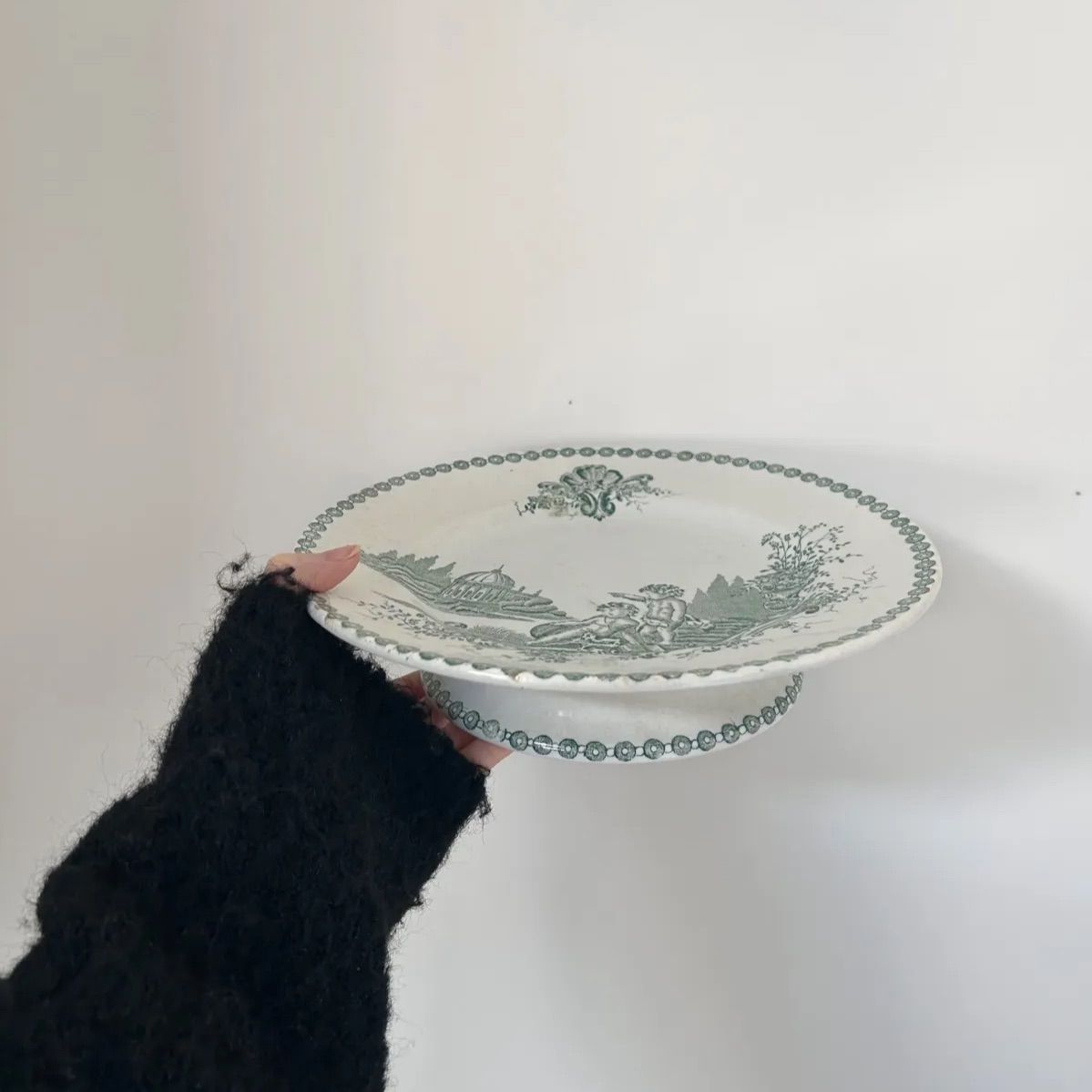 French antique Saint-Amand フランスアンティーク サンタマン コンポ