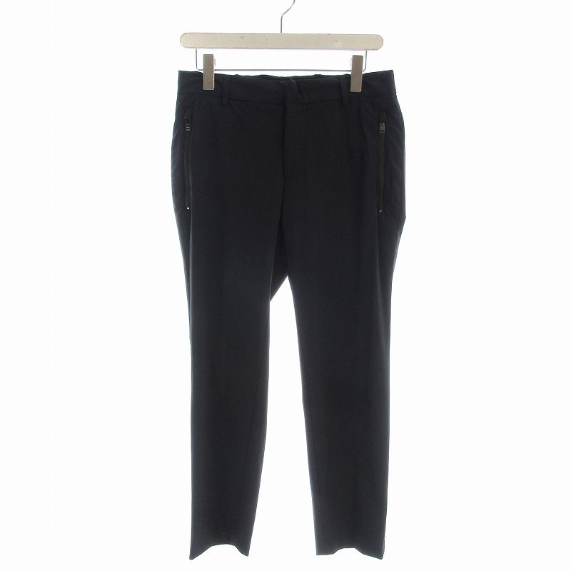 ピーティートリノ PT TORINO スラックスパンツ テーパード ナイロン 46 紺 ネイビー COVS3JZ40KLT EE