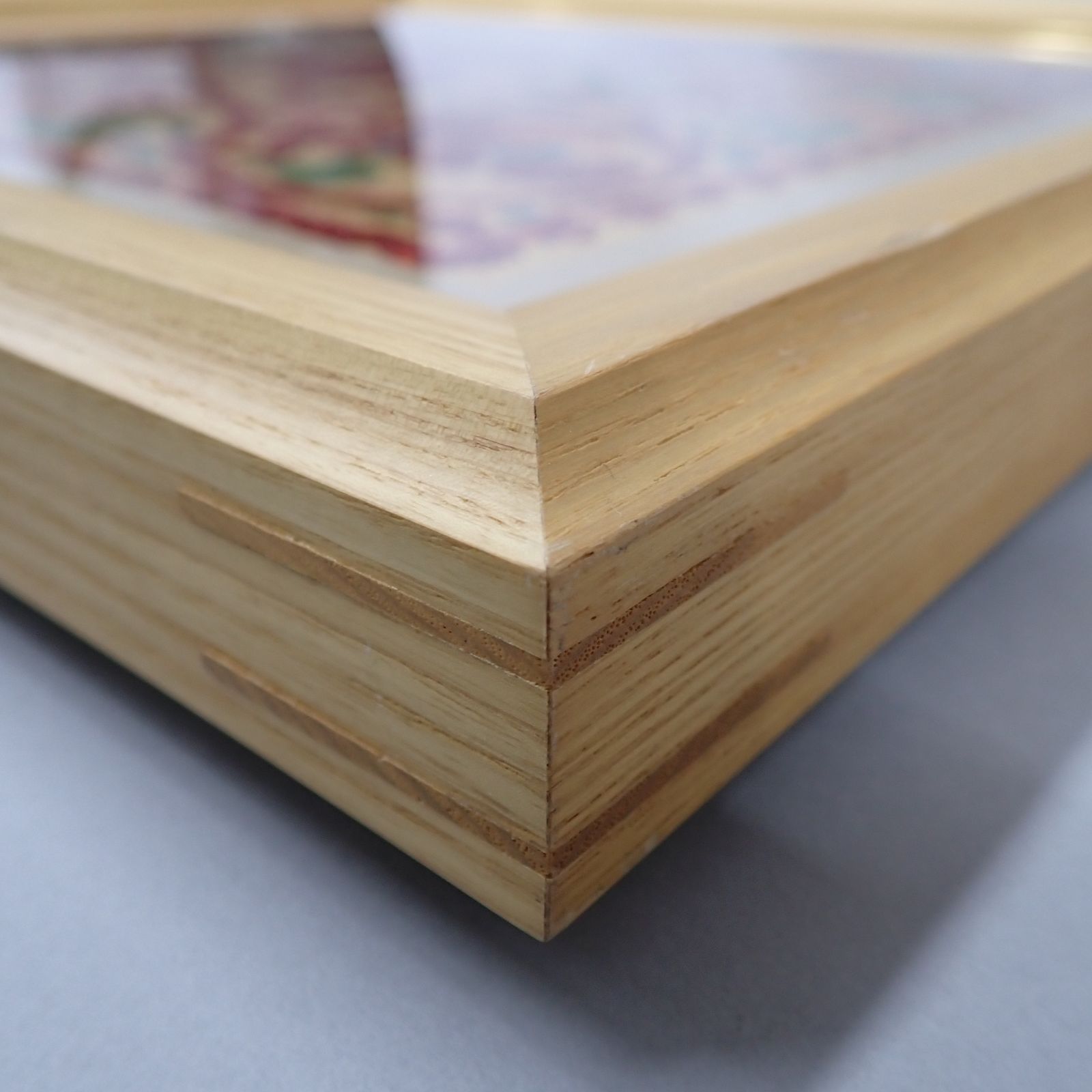 コプト神獣文 寅 三代 龍村平蔵 干支の錦 シルク 龍村美術織物 額装 額