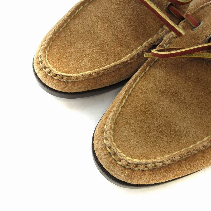 未使用級　RANCOURT&Co.ランコート ローファー スウェード 茶系 未使用級 RANCOURT&Co.ランコート ローファー スウェード 茶系 未使用