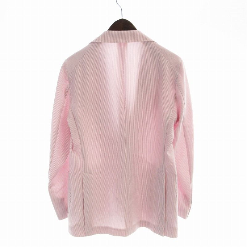 タリアトーレ TAGLIATORE 2B テーラードジャケット シングル ナイロン ピンク G-DAKAR22K EE