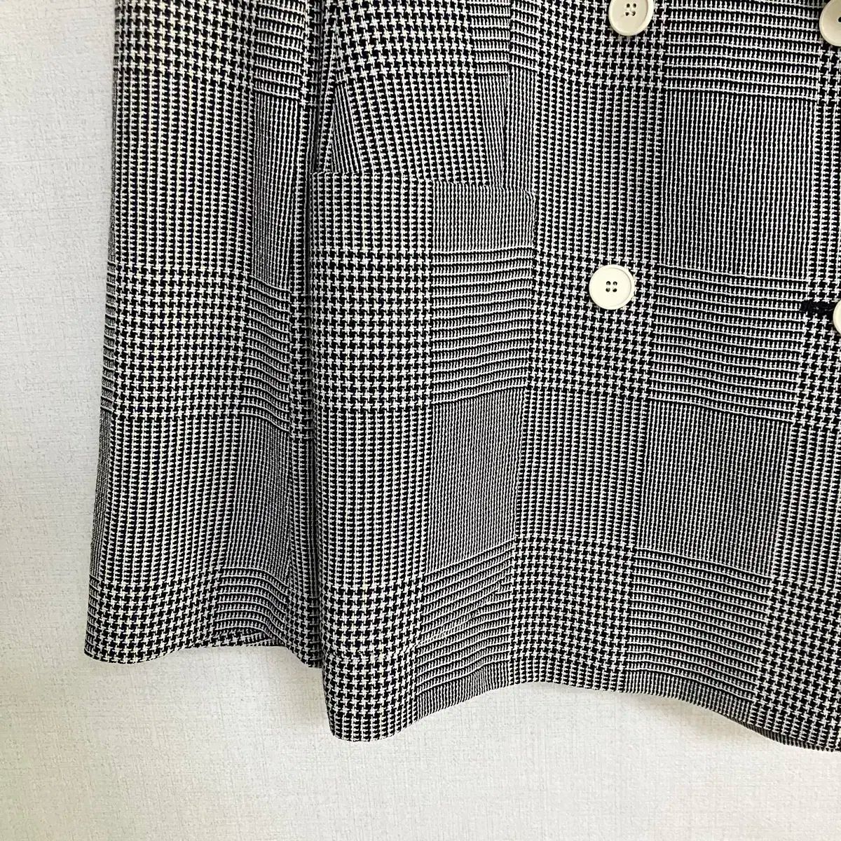 売れ筋 MAX MARA マックスマーラ グレー CHECK チェック ダブル