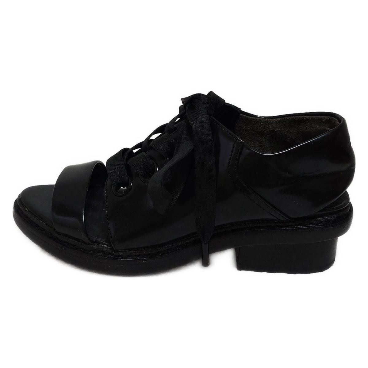 3 1 Phillip lim スリーワンフィリップリム サンダル 36 レディース 黒 レザー