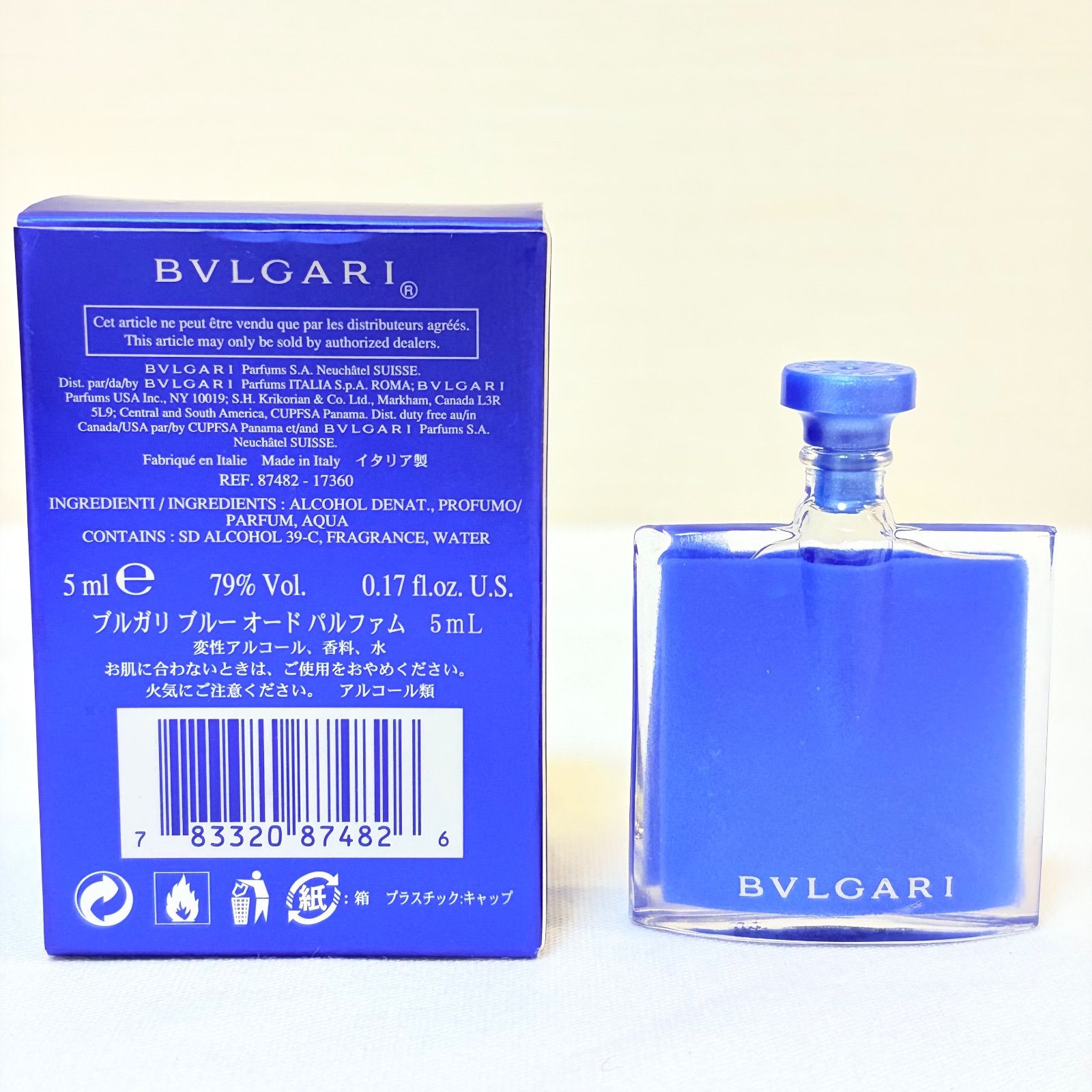 BVLGARI BLV pour homme eau de parfum ブルガリ ブルー プールオム