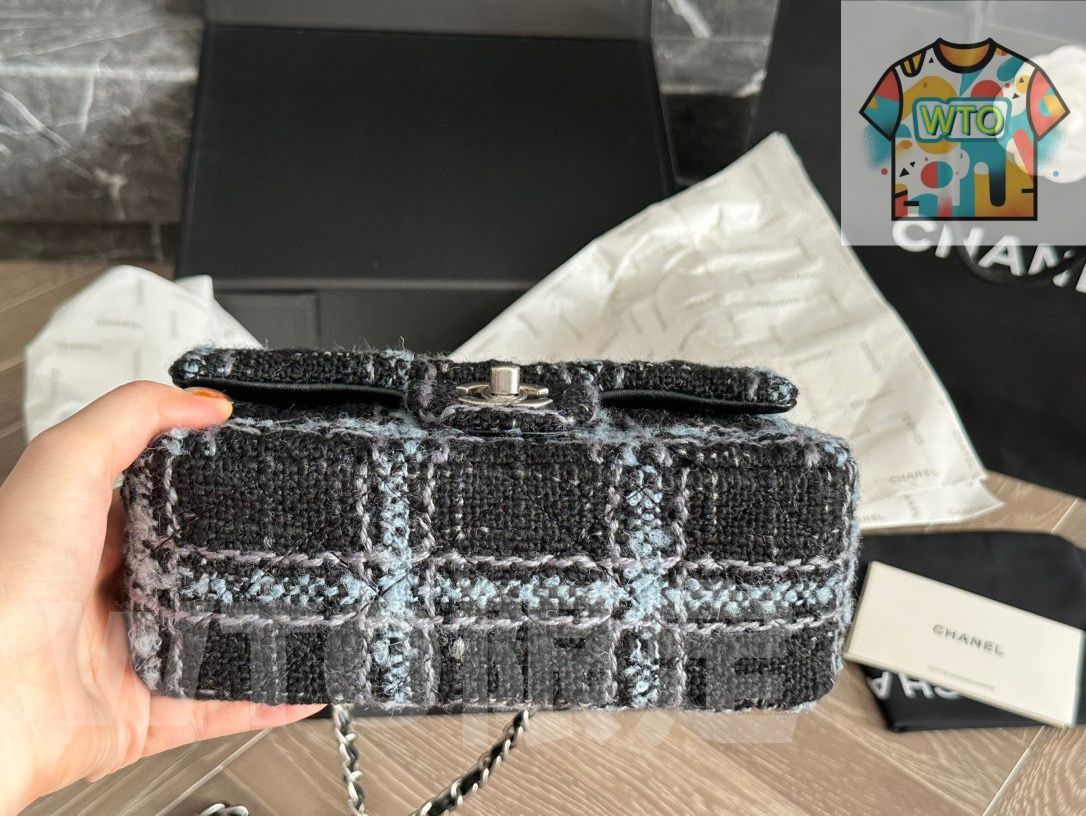  今日 Chanel シャネル ニットcf ボックス付き 仙女 ハンドバッグ バッグ