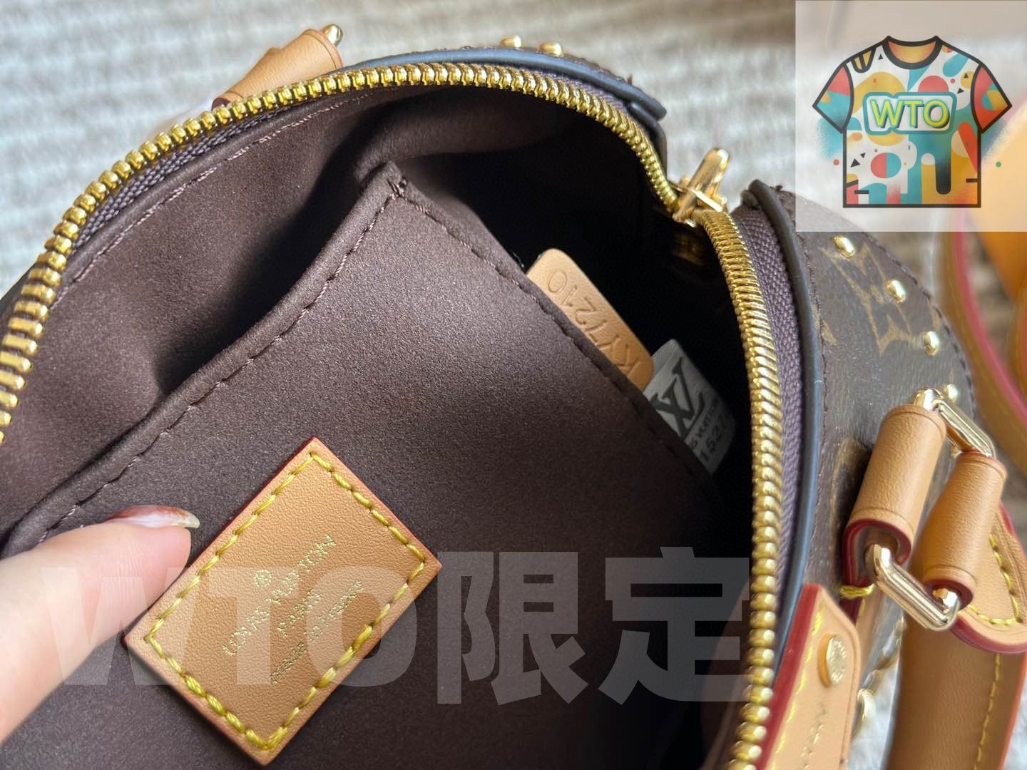  今日 Louis Vuitton ルイ ヴィトン ナノスピーディー 原単密封包装 ハンドバッグ バッグ