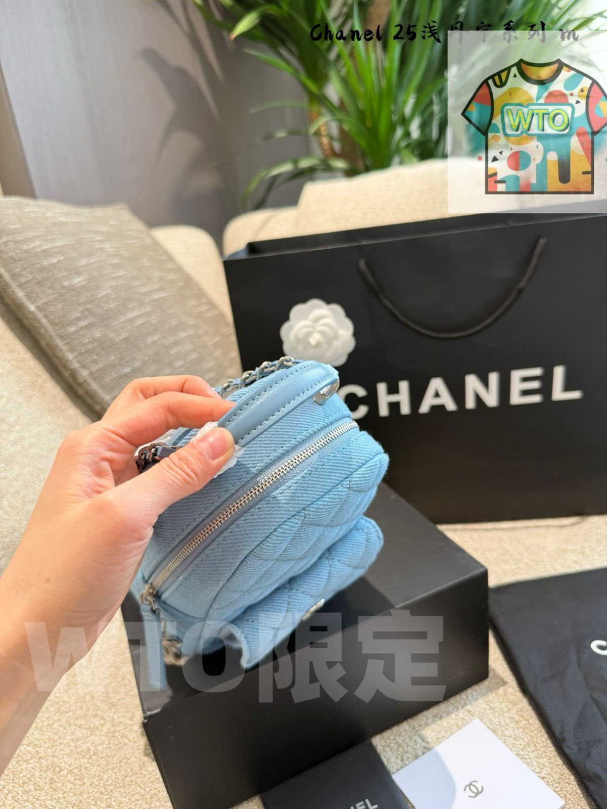 店頭用 今日 Chanel シャネル バックパック クラシックで汎用性が高い