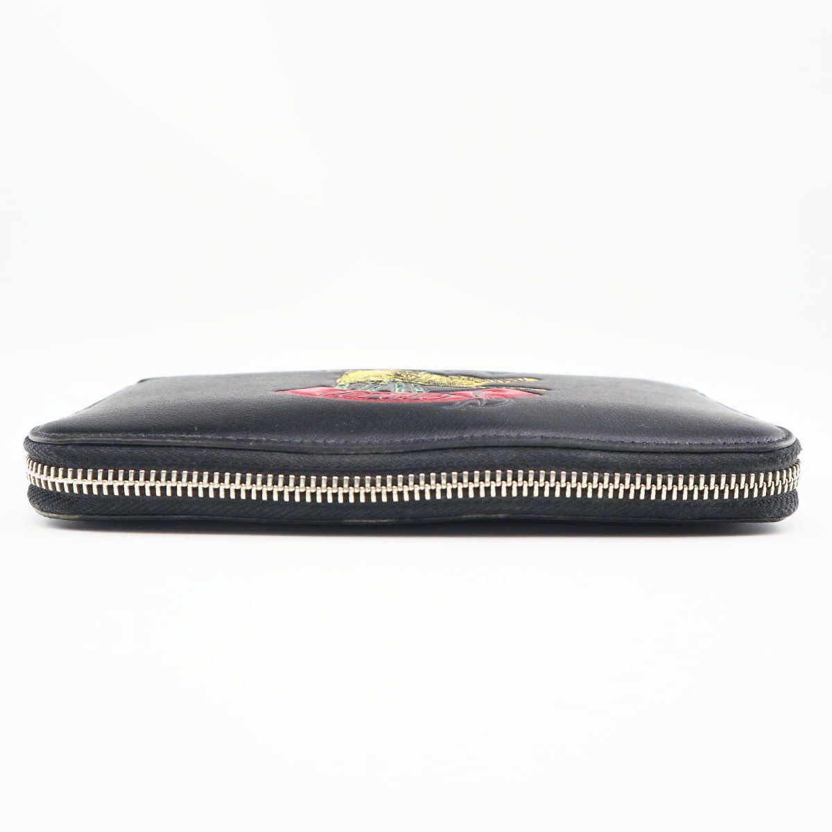 KENZO タイガー jumping tiger 長財布　レザー 中古・古着通販】KENZO (ケンゾー) Jumping Tiger Leather Continental