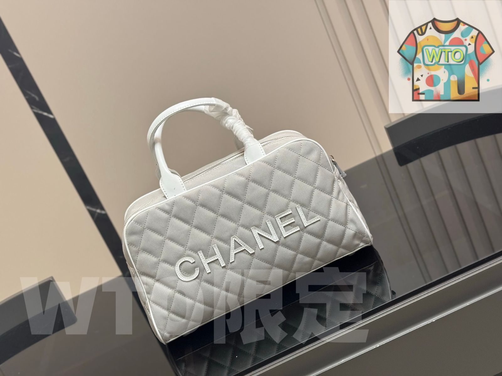 今日 Chanel シャネル デニムボウリングバッグ 水洗做旧で 感がある