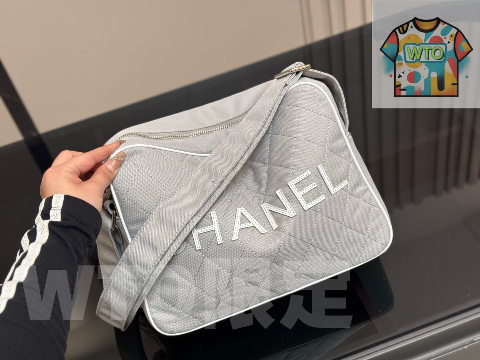 今日 Chanel シャネル デニムボウリングバッグ ボックスなし 水洗做旧で 感がある GINKGOPHARMACY_COM