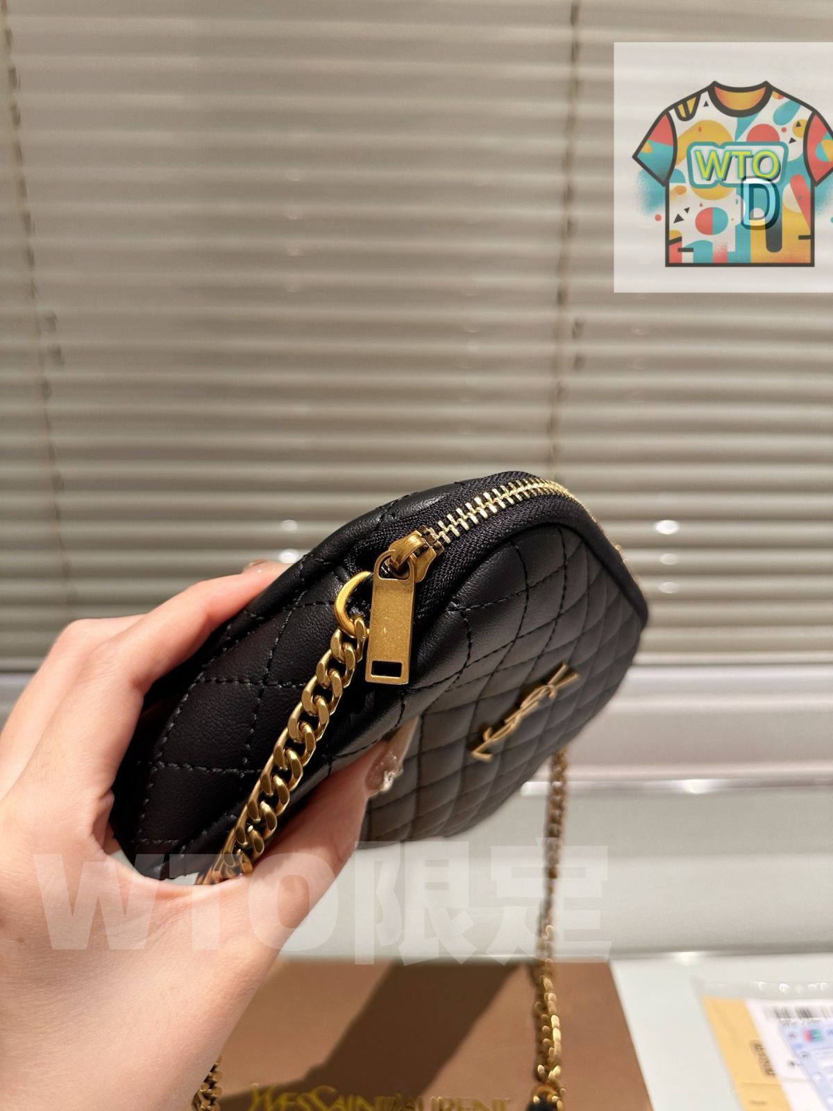  今日 YSL イヴ サンローラン ガビーチェーンバッグ シンプルで万能 ハンドバッグ バッグ