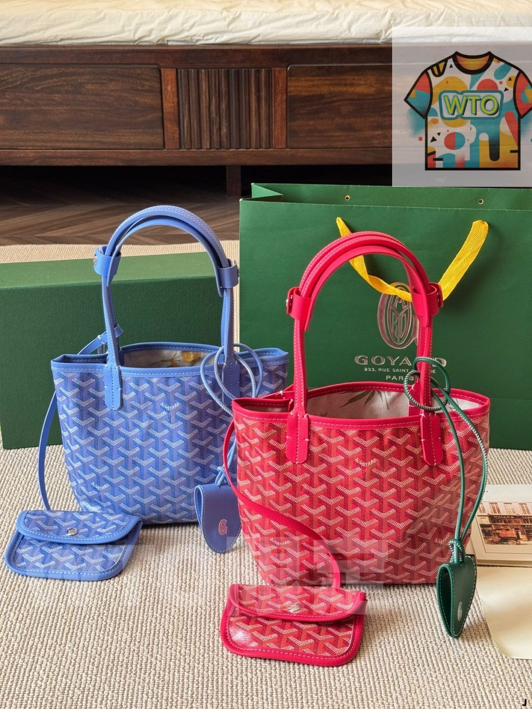 今日 GOYARD ゴヤール ショッピングバッグ 控えめで見た目が良く 面白くてスタイリングしやすい