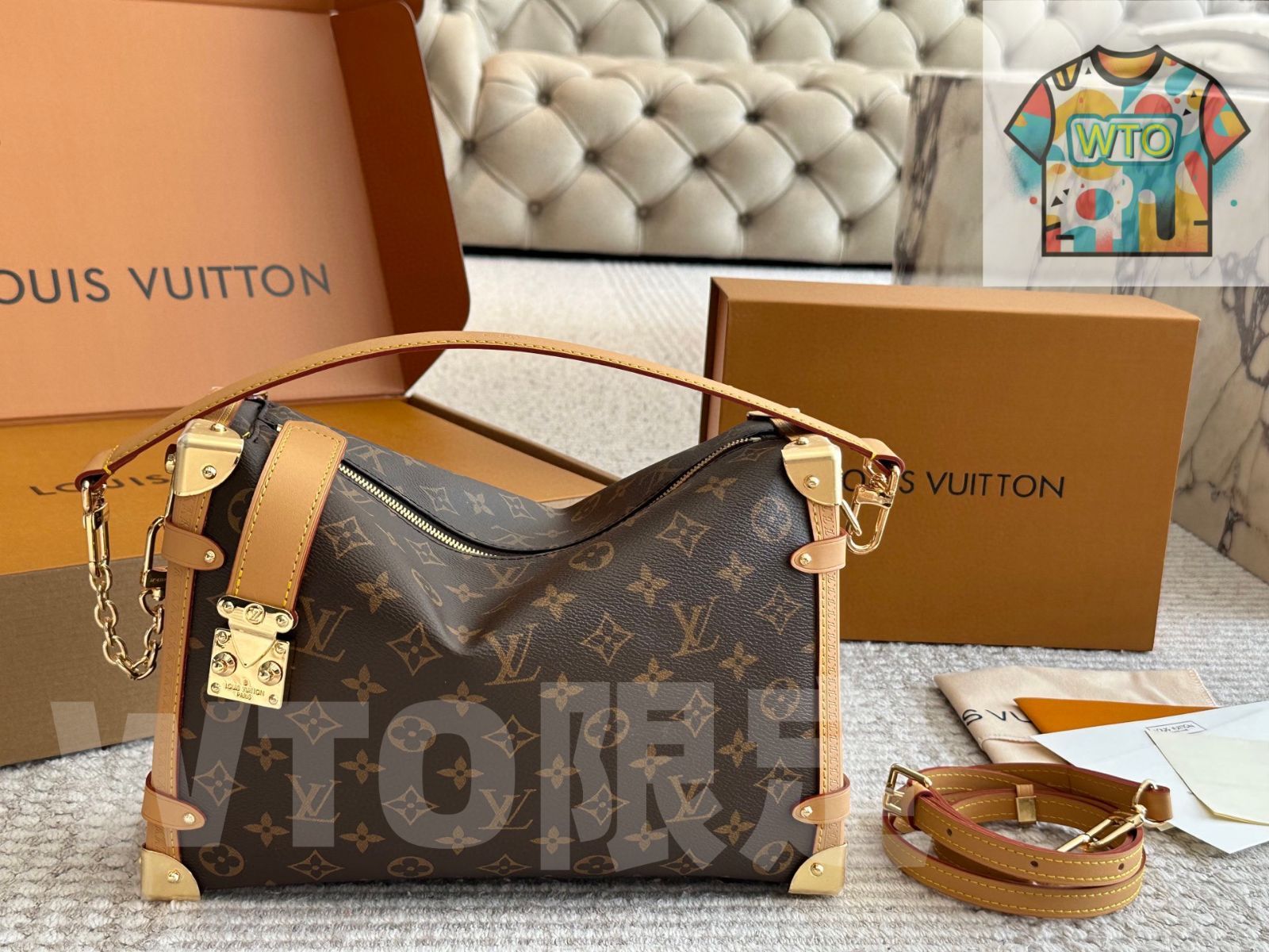 今日 Louis Vuitton ルイ ヴィトン ソフトトランク ラージサイズ