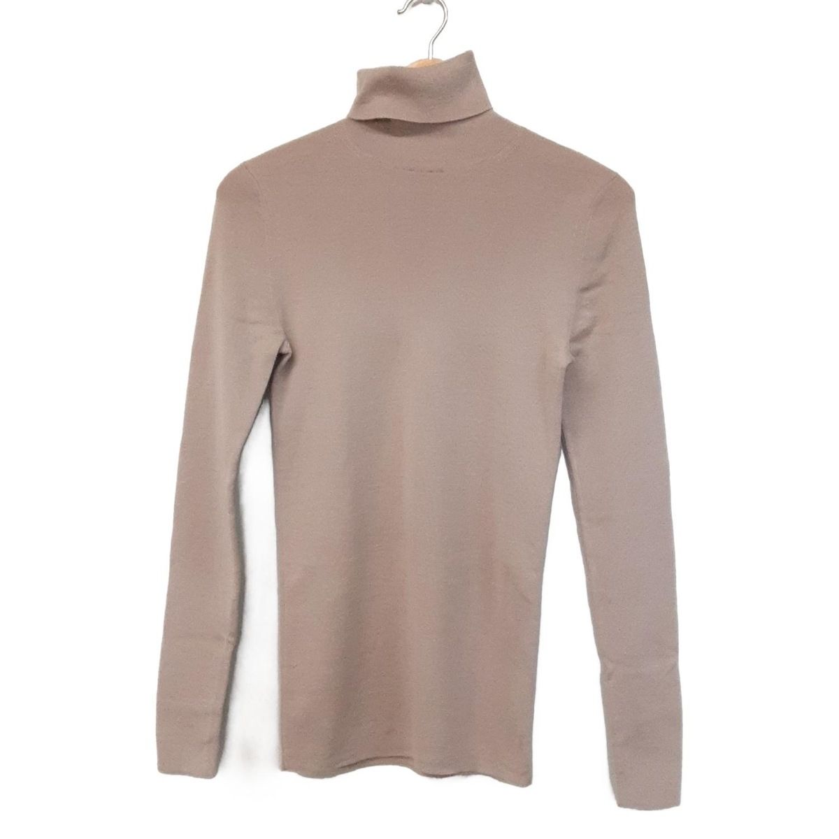 Chaos カオス 長袖セーター サイズF レディース グレーベージュ タートルネック