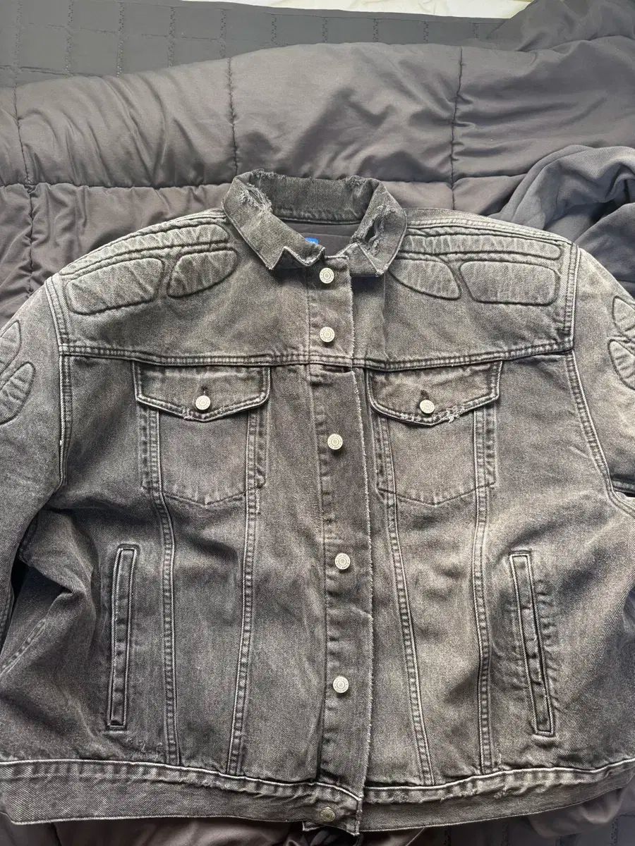 USA YEEZY GAP ブラックデニムジャケット USA