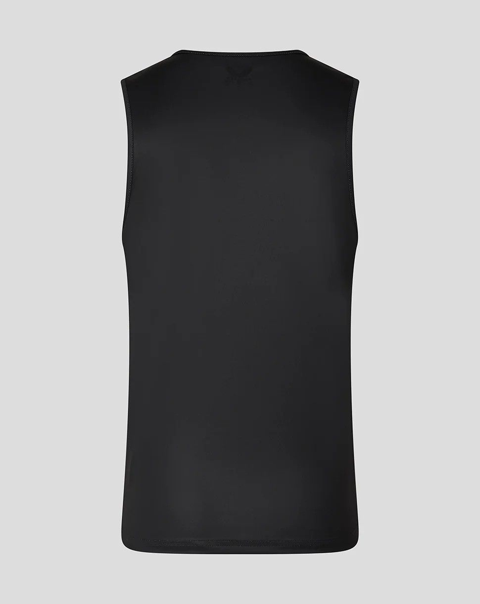 カストレ ラグビー レスター タイガース 2025 2026 シングレット タンクトップ ノースリーブ 黒 ブラック モデル 日本未発売