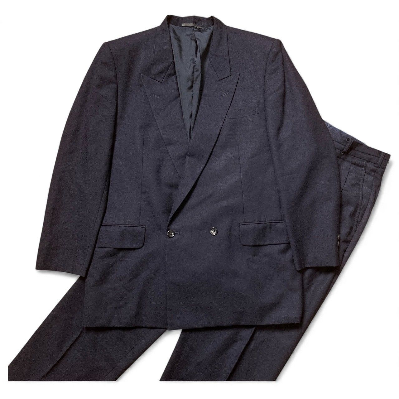 COMME des GARCONS HOMME HS 05009 L AD 1991 90 s double breasted suit コムデギャルソンオム 田中オム ダブルプレスト セットアップ スーツ