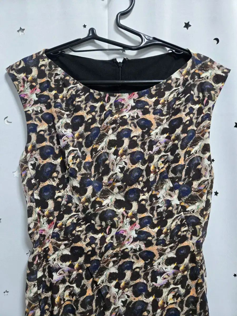  ハンサム レオパード パータン ノースリーブ ONE PIECE 88 長袖 七分袖 ミニワンピース