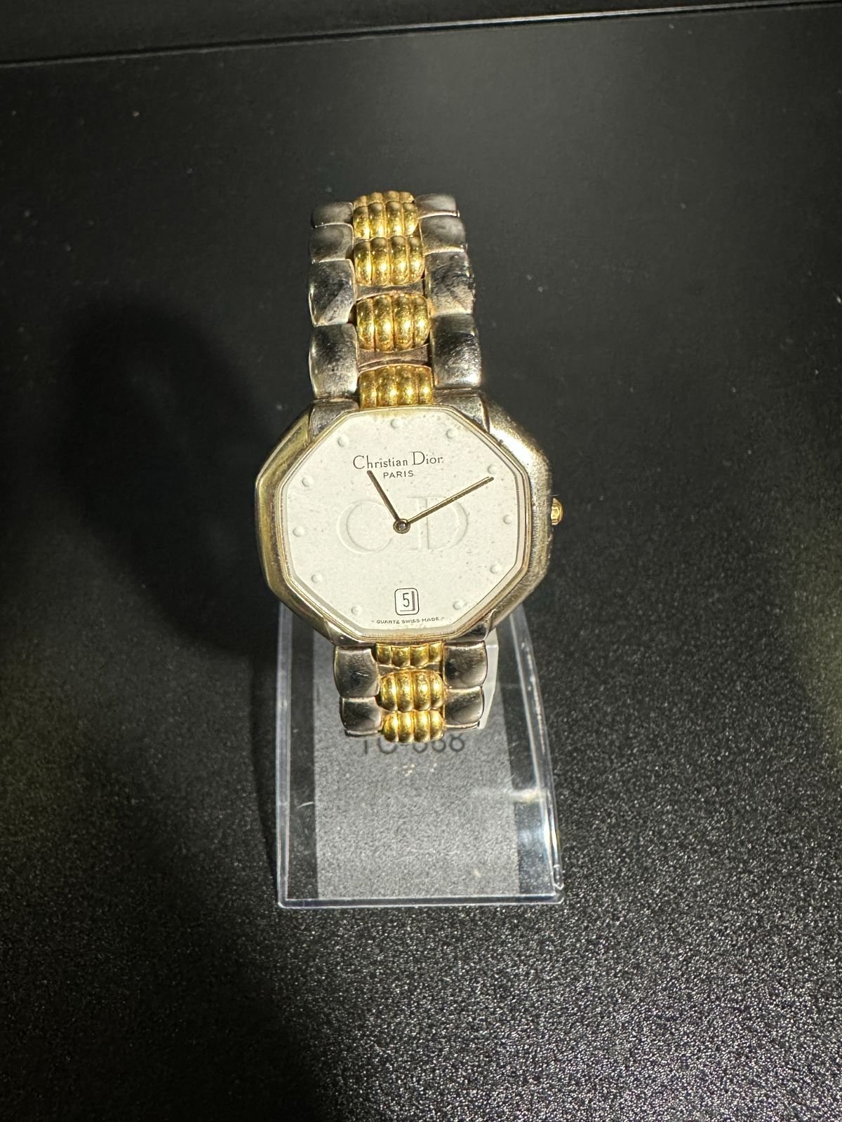 クリスチャンディオール クォーツ 時計 稼動 QZ