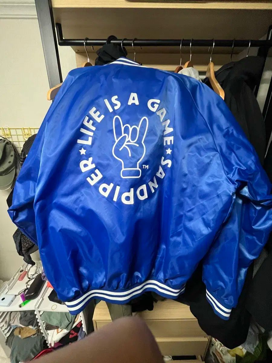 SANDPIPER cardinal ベースボールジャケット