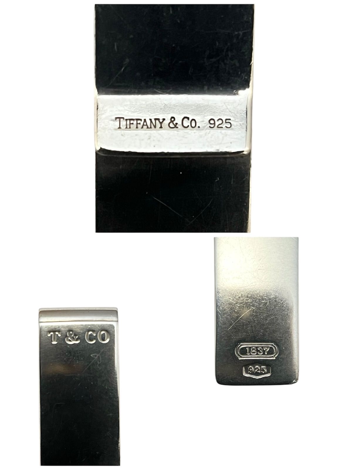 T & CO 1837 マネークリップ 925シルバー TIFFANY&CO.|マネークリップ|HARDOFFオフモール（オフモ