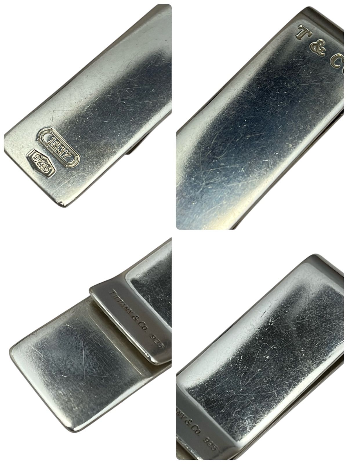 T & CO シルバー925 マネークリップ Tiffany & Co. 925シルバー マネークリップ