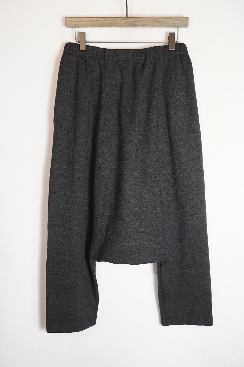 14AW COMME des GARCONS COMME des GARCONS コムコム コムデ ギャルソン ウール サルエル パンツ RN-P024 AD2014 サイズM 灰1103P