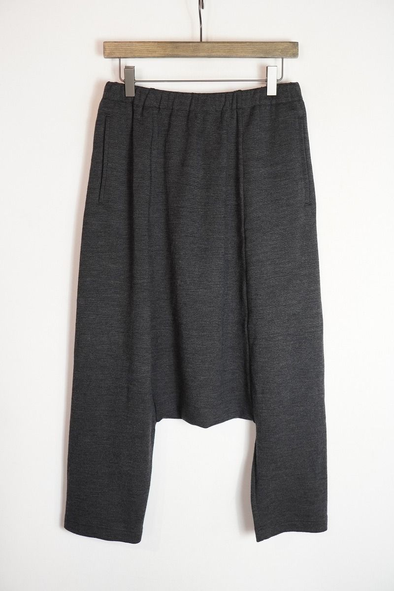 14AW COMME des GARCONS COMME des GARCONS コムコム コムデ ギャルソン ウール サルエル パンツ RN-P024 AD2014 サイズM 灰1103P