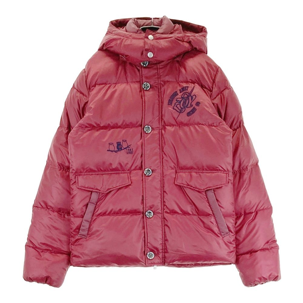 サイズ 1 ZOY ゾーイ HBL22-149 フード付 ダウンジャケット レッド系 240101406259 ゴルフウェア メンズ ストスト