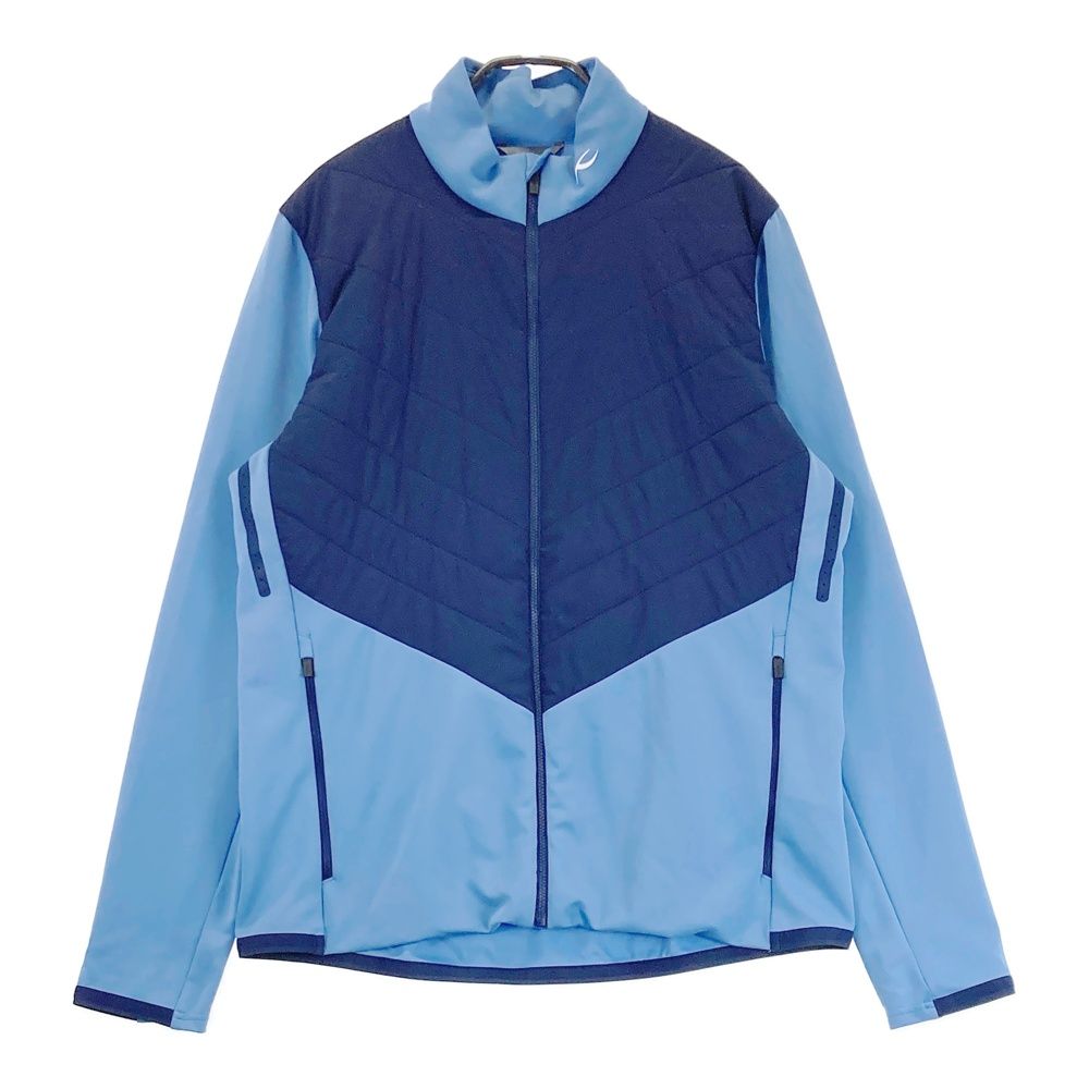 サイズ 50 M KJUS チュース 中綿切替 ジップジャケット ブルー系 ゴルフウェア メンズ ストスト
