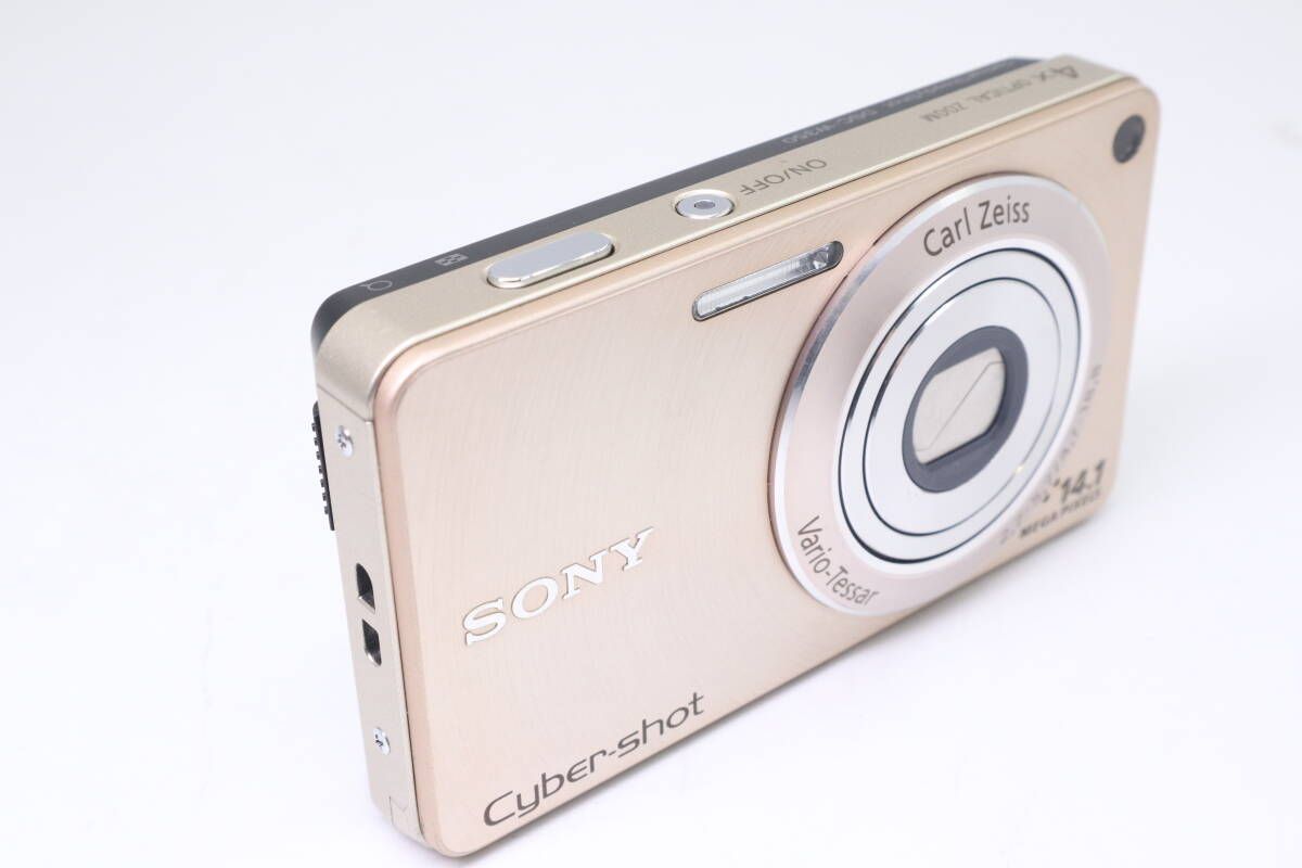 SONY DSC-W350 ソニー コンパクトデジタルカメラ ゴールド (f05350