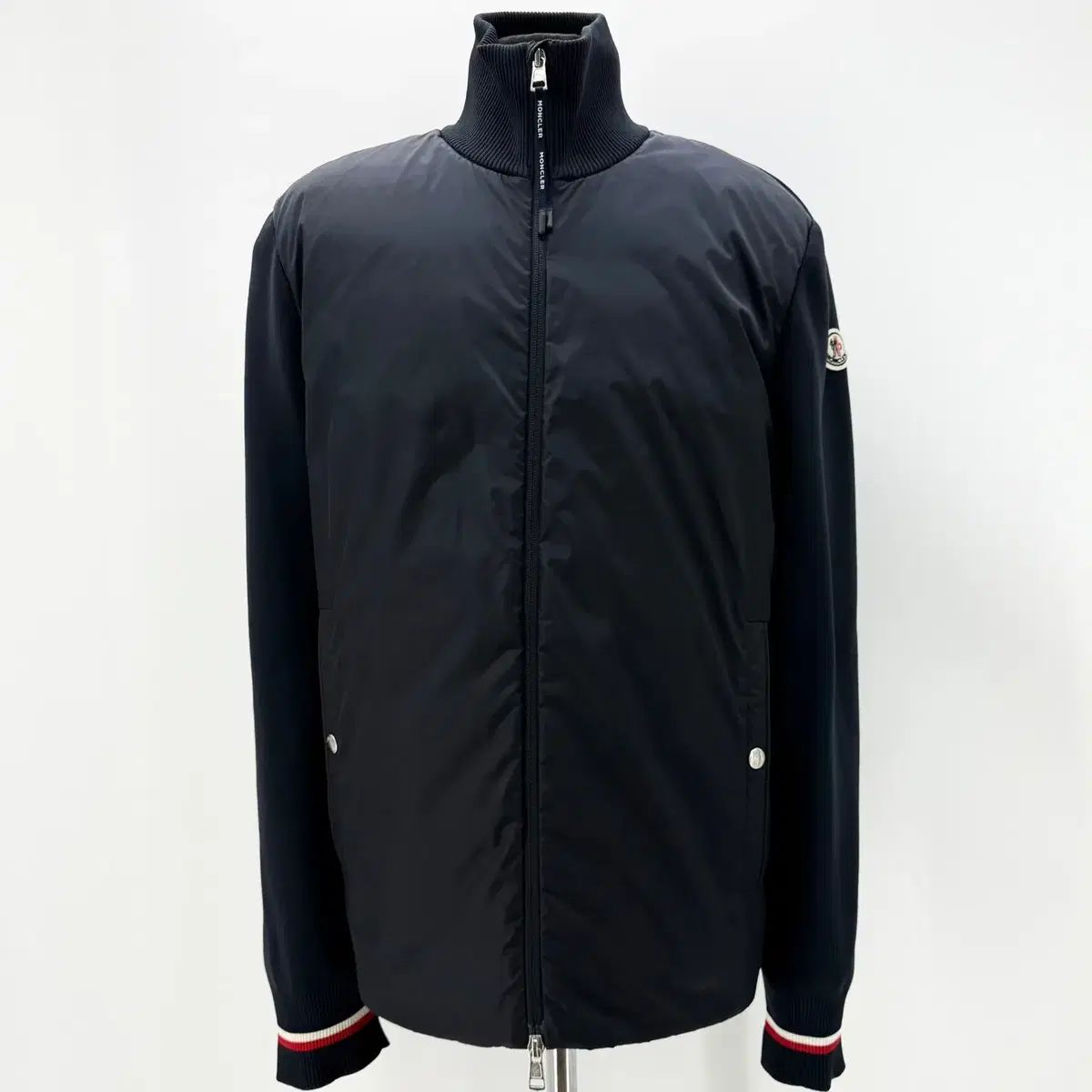 デパート MONCLER モンクレール モンクレール メンズ ニット ジップアップ ジャケット