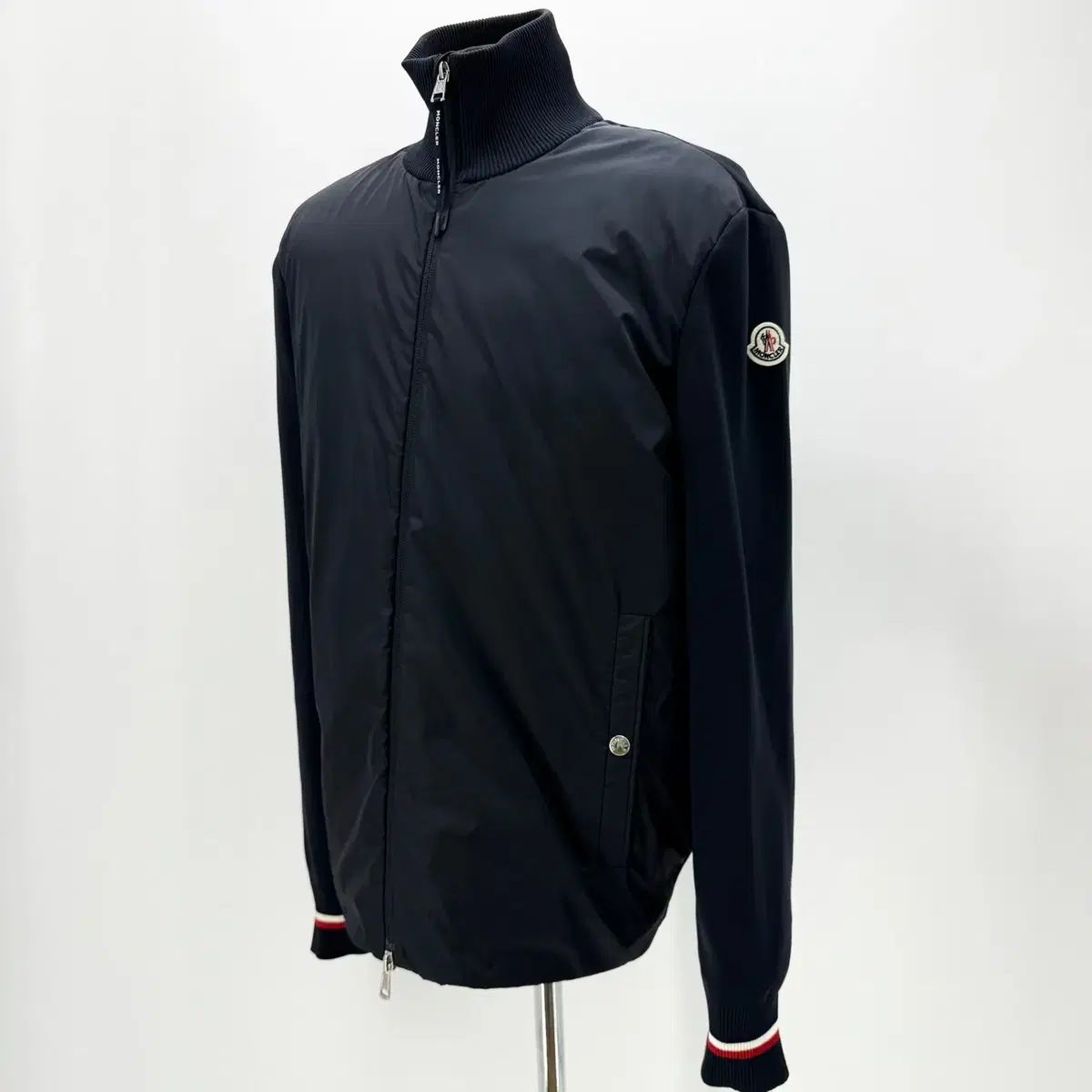 デパート MONCLER モンクレール モンクレール メンズ ニット ジップアップ ジャケット