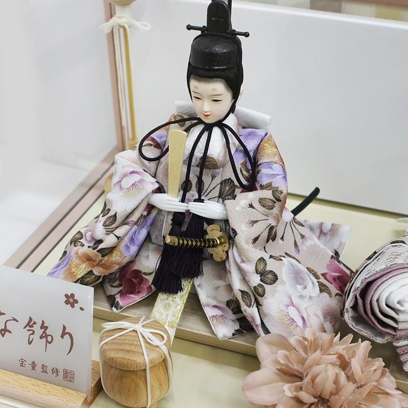 雛人形 コンパクト 親王飾り ピンク塗 アクリル ケース飾 LED照明付き 芥子雛 友禅衣裳着 モダン おしゃれ 優美 豪華 付 WWW_OPDRERGINERDOGAN_COM