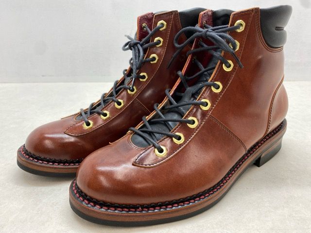 R.J.B アールジェイビー CORDOVAN BOOTS コードバンブーツ L112 約27.0cm MK0055-008 272