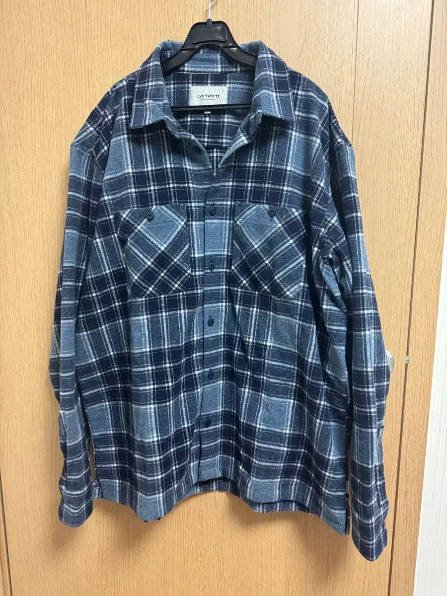 カーハート チェックシャツ フランネルシャツ carhartt スカイブルー ネイビー