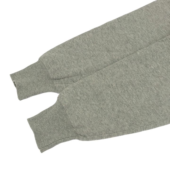 ダブルフェイスクルーカーディガン レディース