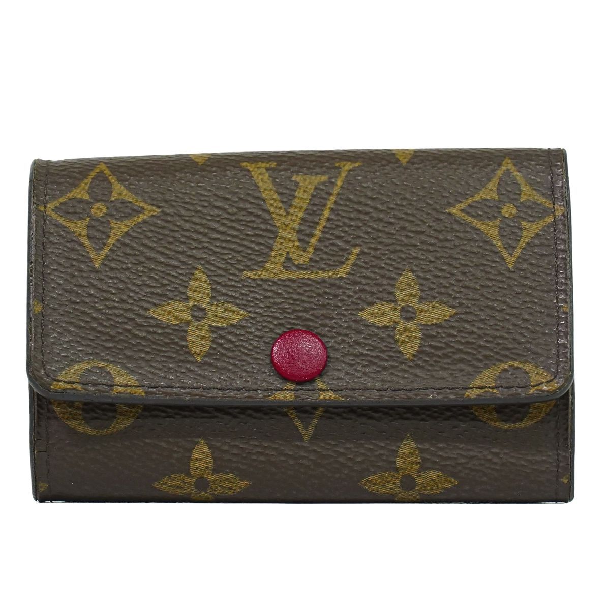 本物 ルイヴィトン LOUIS VUITTON LV ミュルティクレ 6 モノグラム キーケース 6連 ブラウン M60701 Multicles ビトン 雑貨小物 フォロー割
