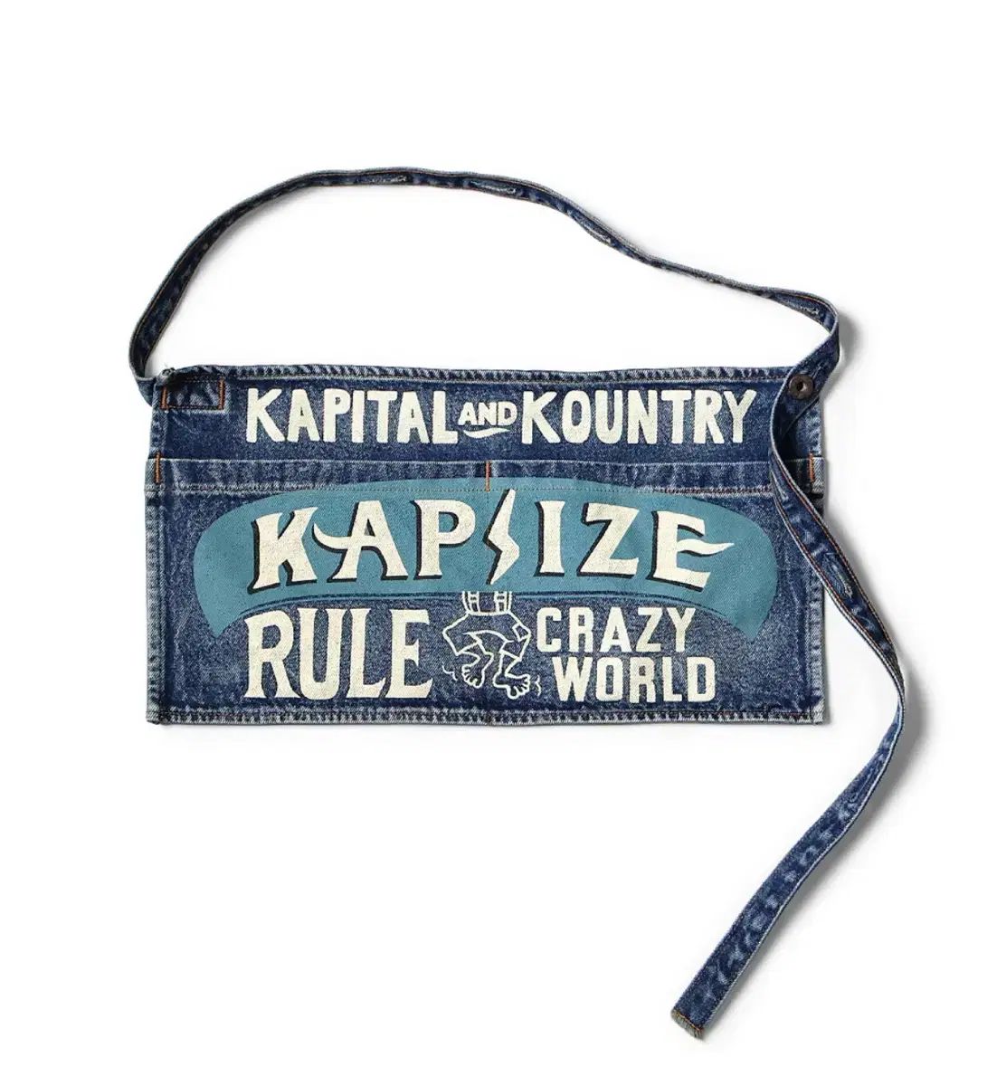 KAPITAL キャピタル エプロン デニム