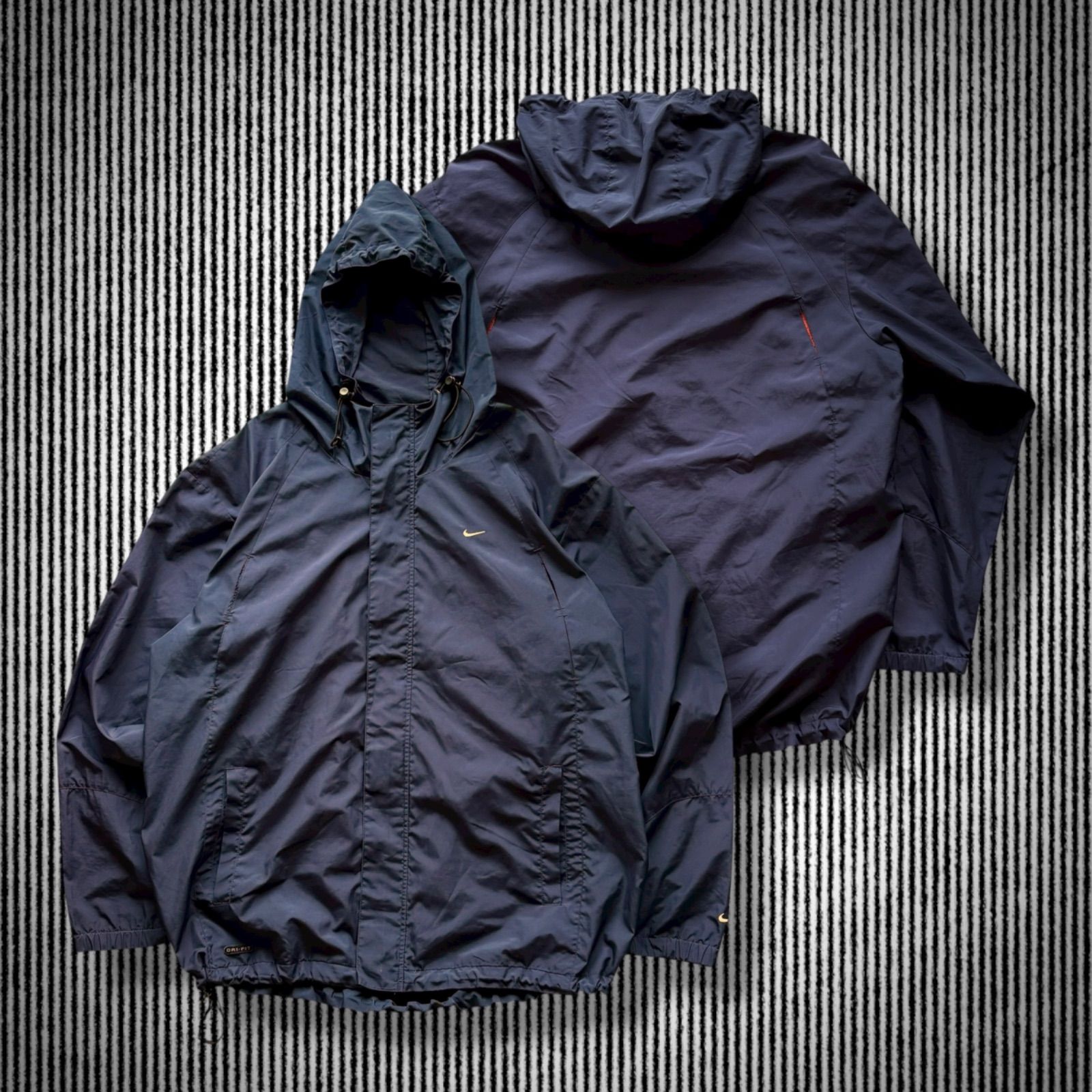 00s NIKE ナイキ マウンテンパーカー Y2K テック XL 黒 ナイロン 00s