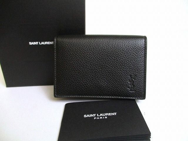 イヴ サンローラン サンローラン Saint Laurent YSL レザー カードケース 名刺入れ メンズ レディース