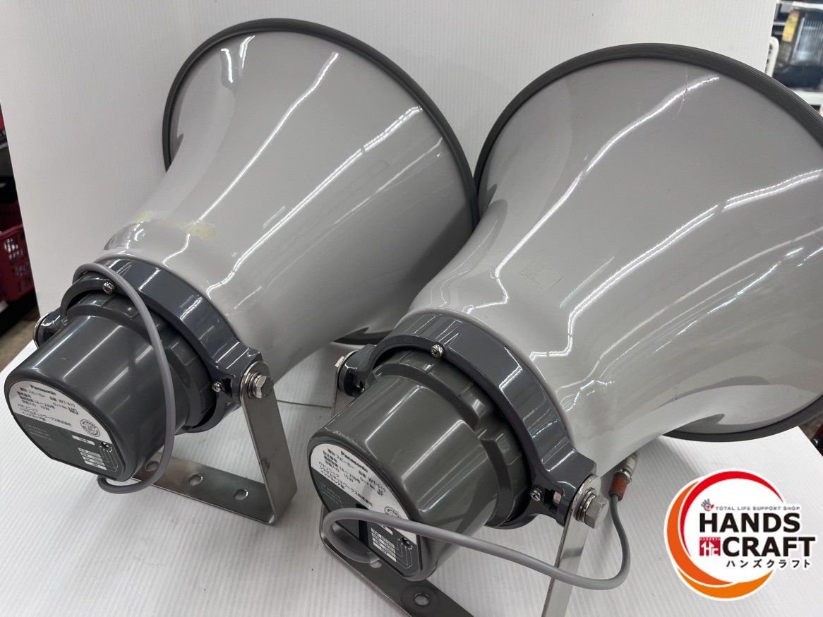 パナソニック Panasonic トランペットスピーカー WT 615 コード付き 動作未 の為