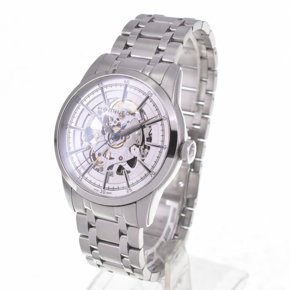 ハミルトン HAMILTON H406550 アメリカンクラシック レイルロード 自動巻き メンズ 箱 保証書付き Q 141152