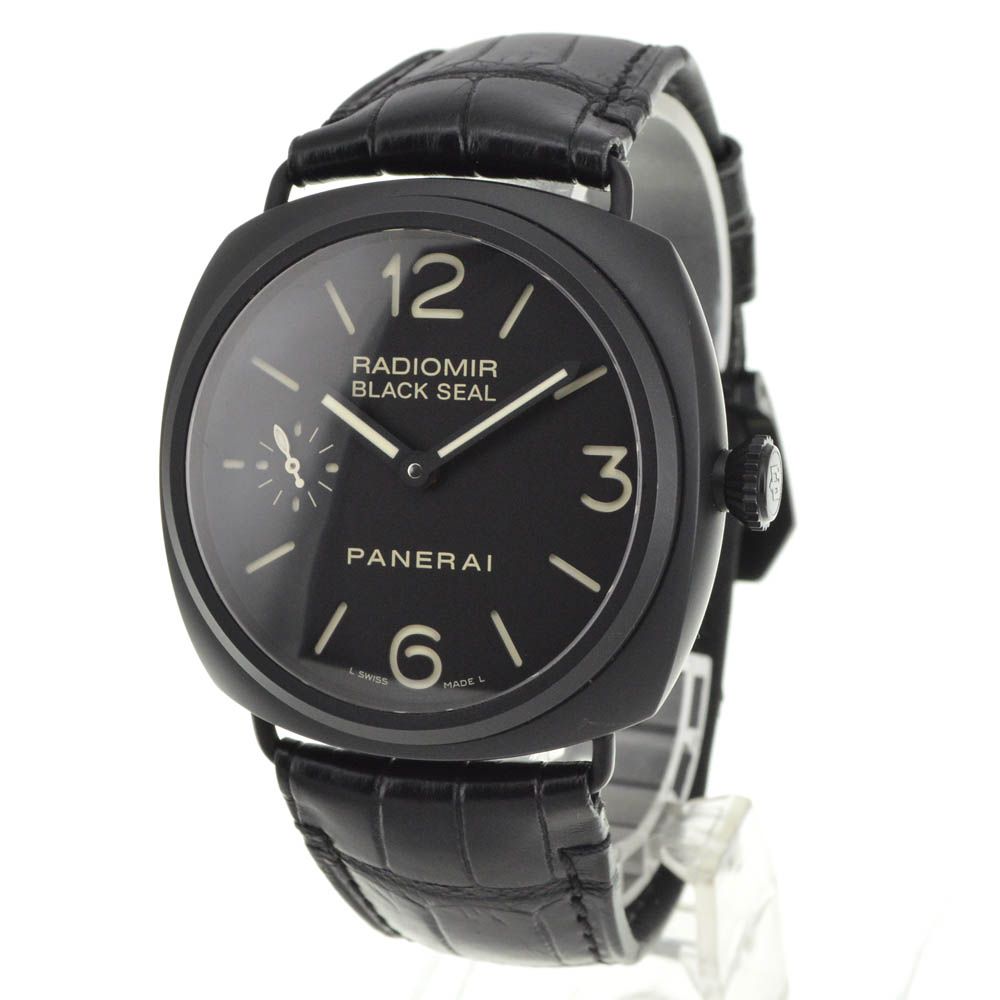 パネライ PANERAI PAM00292 ラジオミール ブラックシール 3デイズ 手巻き メンズ Q 141272